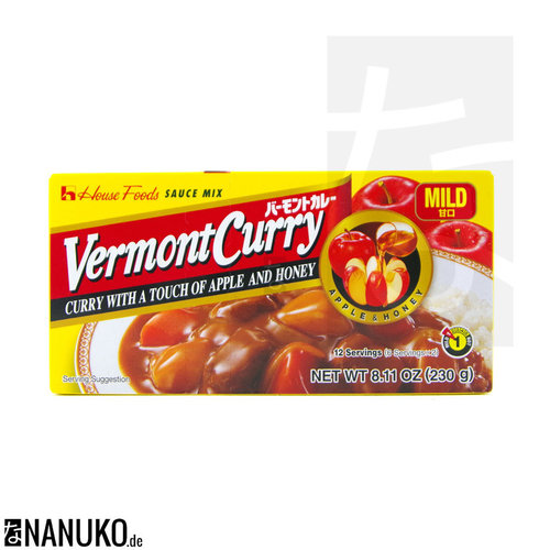 House Vermont Curry mild 230g (japanischer Curry)