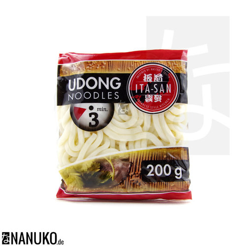 Ita-San Udon Noodle 200g  (Wheat noodle)