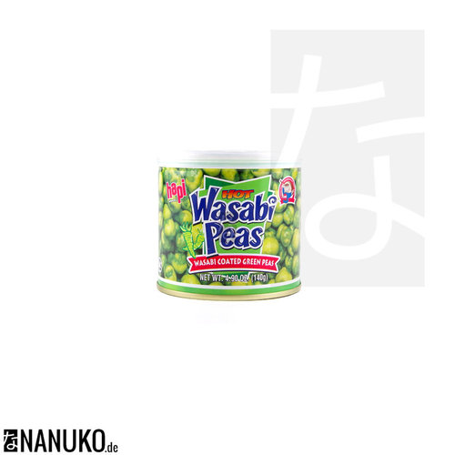 Hapi Hot Wasabi Peas 140g (Wasabierbsen)