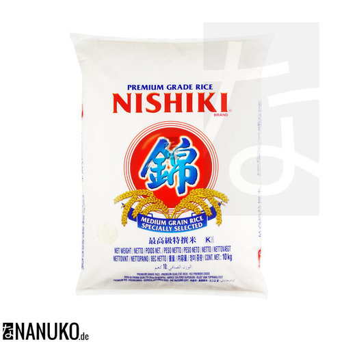 Nishiki Reis 10kg (Mittelkörniger Sushireis)