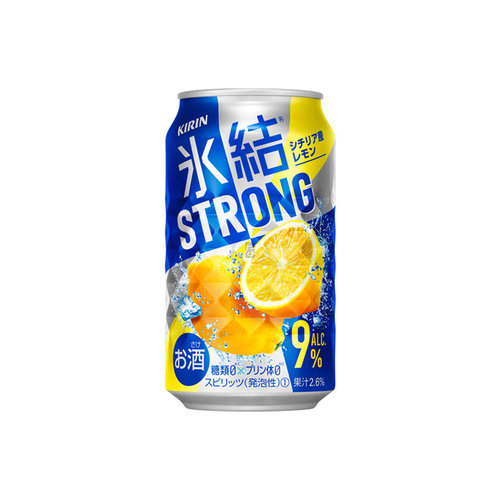 Chuhai Kirin Strong Sicily Lemon 350ml