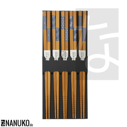 Chopstick with japanese pattern (Set of 5)