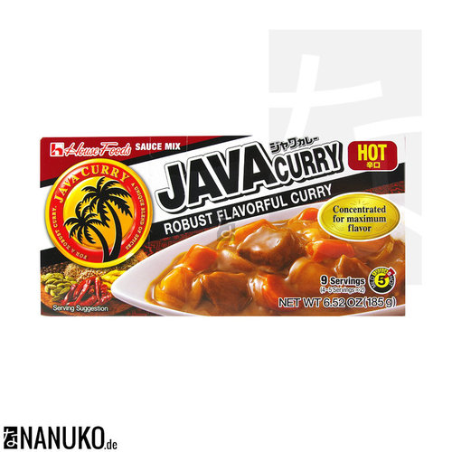 House Java Curry hot 185g (japanese curry)