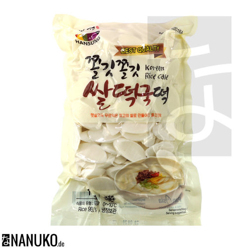 Hansung Tteokguk Tteok 1kg koreanischer Reiskuchen