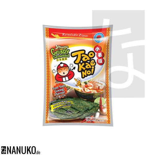 Taokaenoi Crispy Seaweed Snack Tom Yum 32g