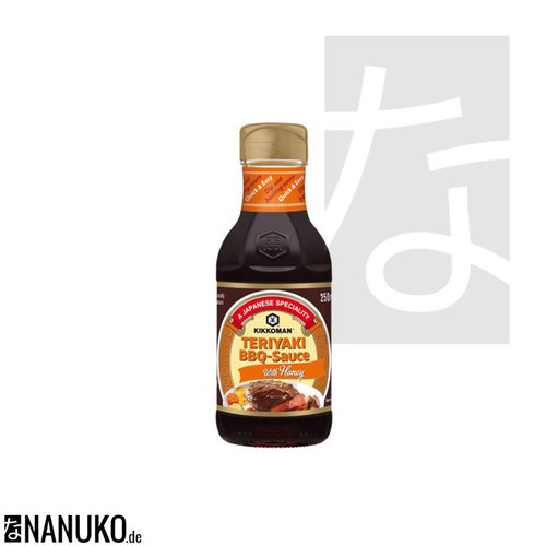 Kikkoman Teriyaki BBW Sauce with Honey 250ml