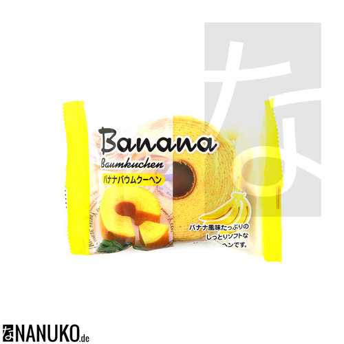 Taiyo Baumkuchen mit Bananengeschmack 80g