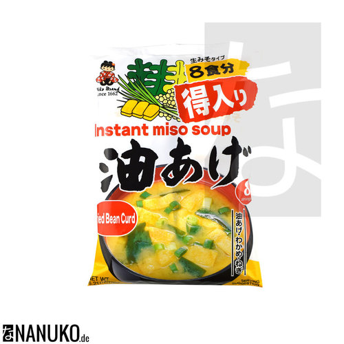 Miyasaka Instant Miso Suppe mit Aburaage