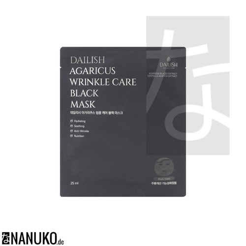 Dailish Agaricus Wrinkle Care Black Mask 25ml