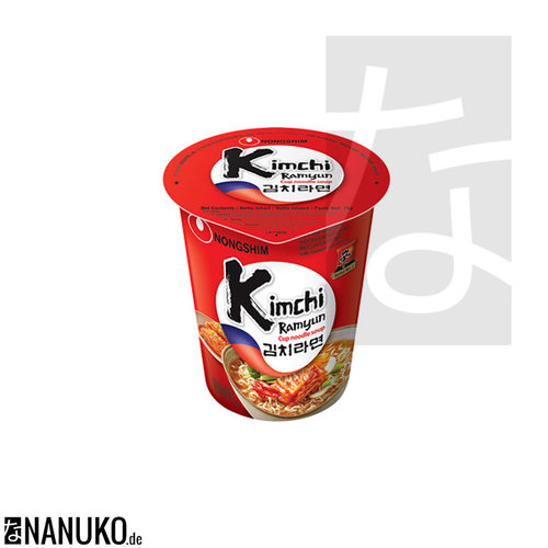Nongshim Kimchi Instant Cup Nudel 75g