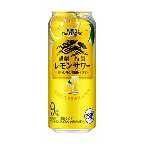 Chuhai Kirin The Strong Prime Sour Lemon 500ml