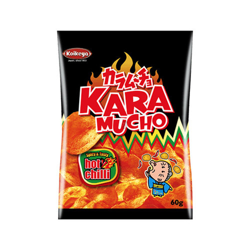 Koikeya Karamucho Potato Chips (Flat) 60g