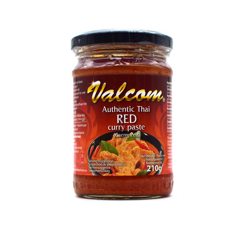 Valcom Thai Red Curry Paste 210g