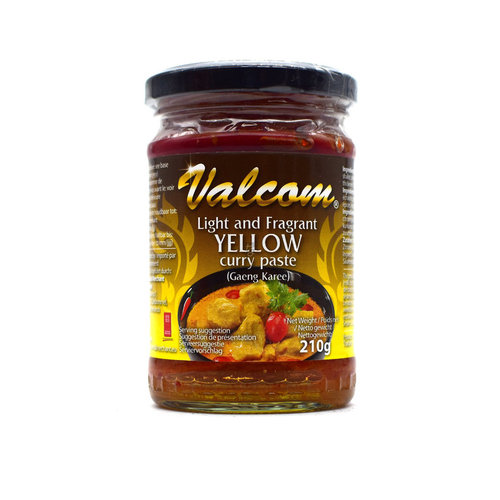 Valcom Thai Yellow Curry Paste 210g