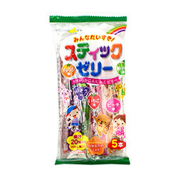 Ribon Minna Daisuki Stick Konjac Jelly 80g