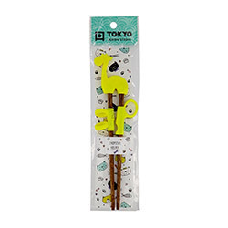 TDS Chopsticks for Children Yellow Giraffe 22cm