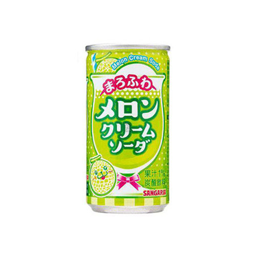 Sangaria Maru-Fuwa Melon Cream Soda 190ml