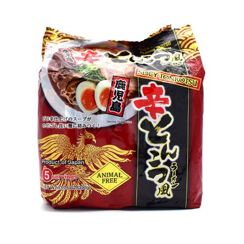 Higashimaru Vegan Ramen Kagoshima Spicy Tonkotsu-Fu 390g