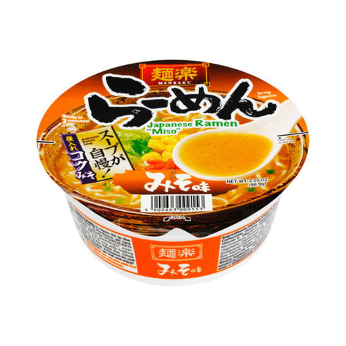 Hikari Miso Instant Cup Ramen Soup Miso 90,9g