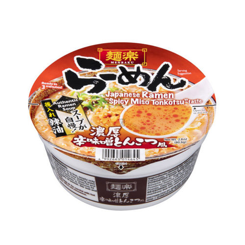 Hikari Miso Instant Cup Ramensuppe Spicy Miso 80,6g