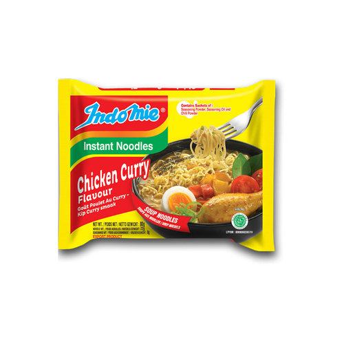 Indomie Instant Noodle Chicken Curry 80g halal