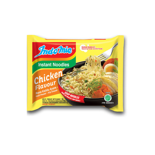 Indomie Instant Noodle Chicken 70g halal