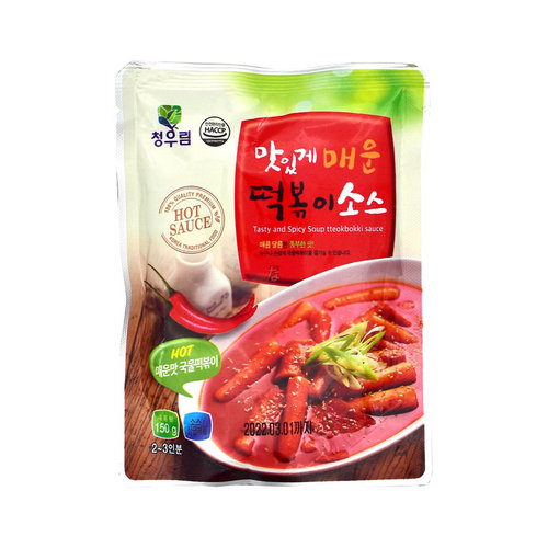 Chungwoorim Toppoki Sauce spicy 150g