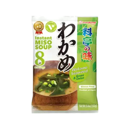 Marukome Vegetarian Instant Miso Soup with Wakame 152g