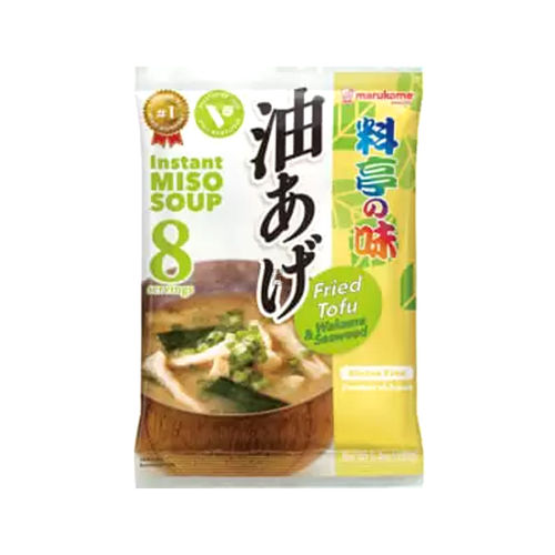 Marukome Vegetarian Instant Miso Soup with Aburaage 152g
