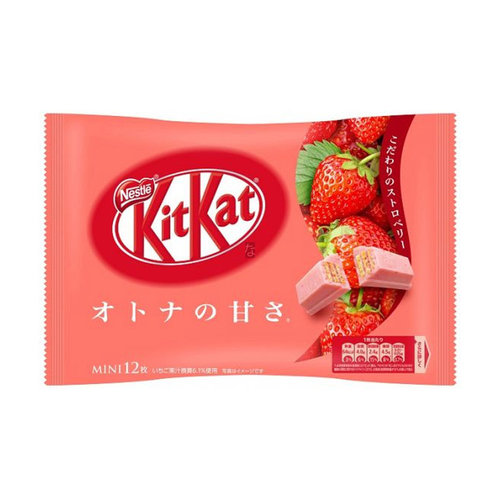 KitKat Mini Otona no Amasa Strawberry 141g
