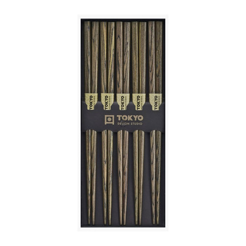 TDS Chopsticks Set Wood (5 pairs)