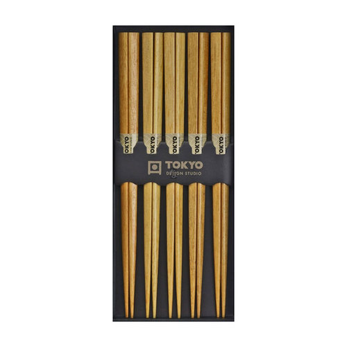 TDS Chopsticks Set Light Wood (5 pairs)
