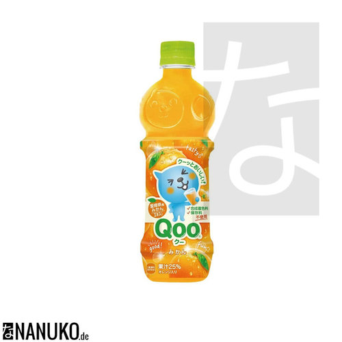 Qoo Minute Maid Orange (japanischer Softdrink) MHD: 23.04.22