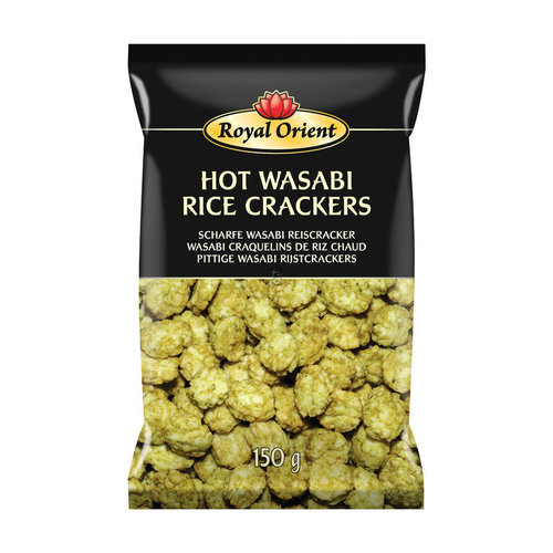 Royal Orient Hot Wasabi Ricecrackers 150g