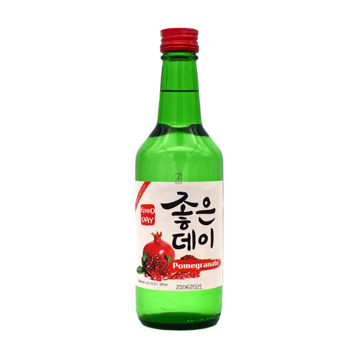 Good Day Soju Granatapfel 360ml (koreanischer Reiswein)