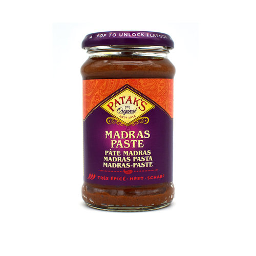 Patak's Madras Paste hot 283g