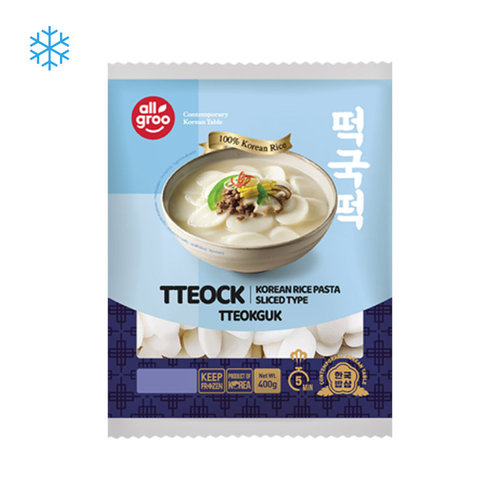Allgroo Tteokguk Tteok Rice Cakes 400g