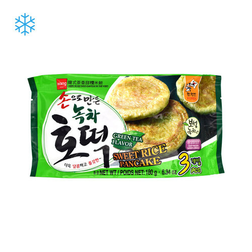 Wang Hotteok korean pancakes green tea flavor 180g