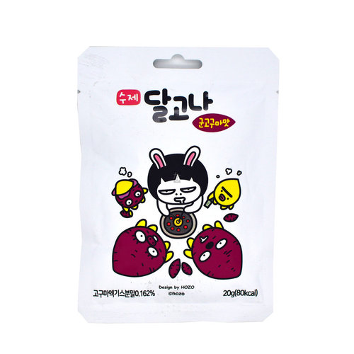 JL Food Taek Dalgona Candy with Sweet Potato 20g