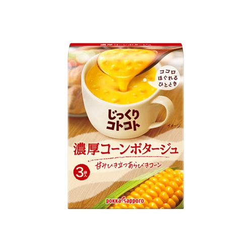 Pokka Jikkuri Kotokoto Corn Potage Suppe 69g