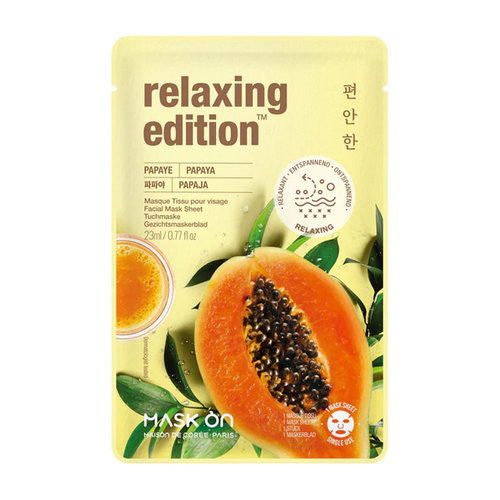 Maison de Coree Relaxing Gesichtsmaske Papaya 23ml