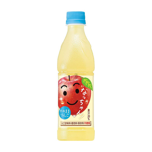 Suntory Nacchan Apfel (japanischer Softdrink) MHD 31.05.22