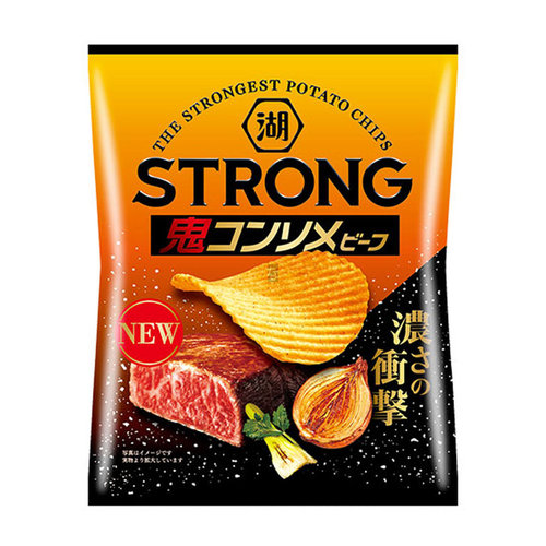Koikeya Strong Oni Consomme Kartoffelchips 56g