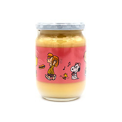 QP Kewpie Mayonnaise Snoopy Glas 250g (japanische Mayonnaise) MHD 24.07.22