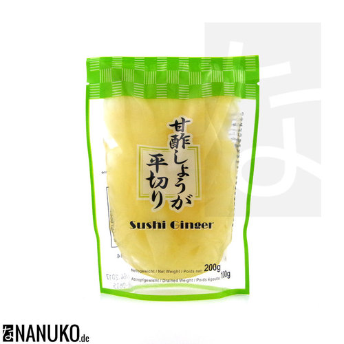 Sushi ginger white 100g (pickled ginger) BBD 30.07.22