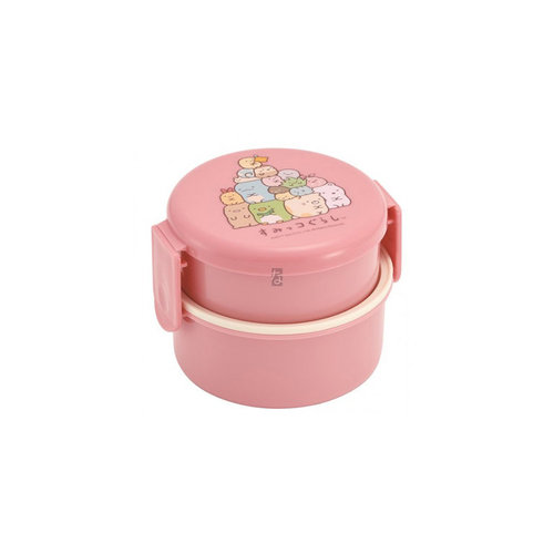 Skater Sumikkogurashi Mini Lunchbox mit Gabel pink