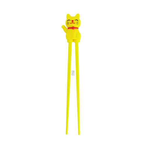 Essstäbchen für Kinder Gelbe Katze