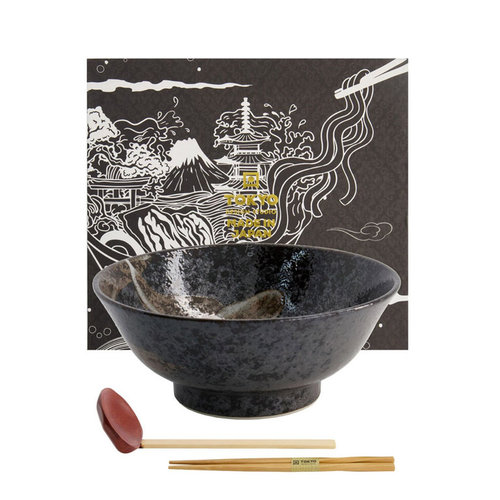 Ramen Bowl Giftset (Akiyo Arahake) 1250ml