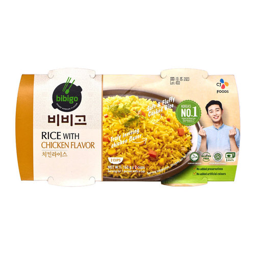 Bibigo Instant Rice with Chicken flavour 320g