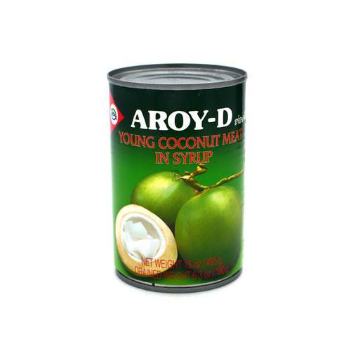 Aroy-D Kokosfruchtfleisch in Sirup 425g